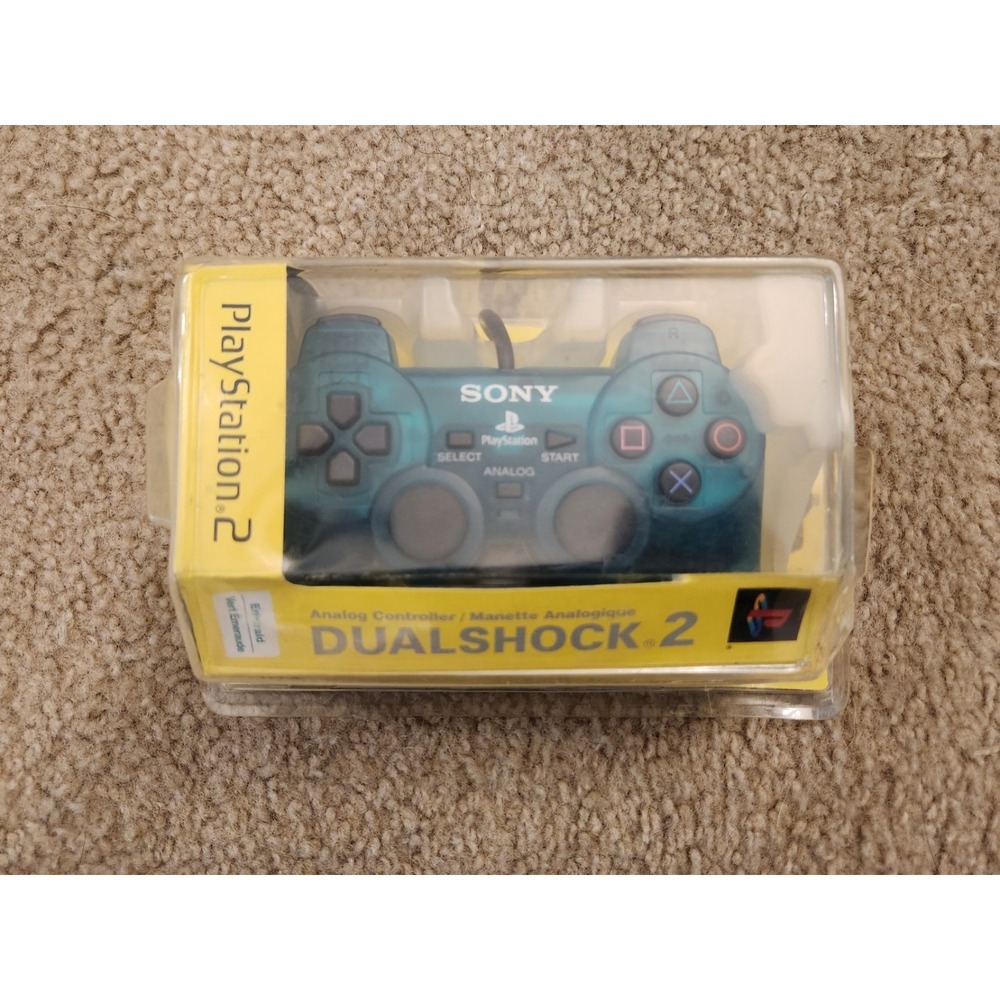 Sony PlayStation 2 DualShock 2 Analog Controller Emerald Green NEW
